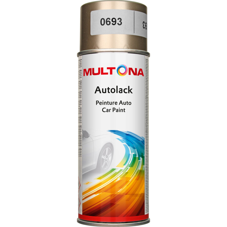 Bombe de peinture beige brillant multona 400 ml600693