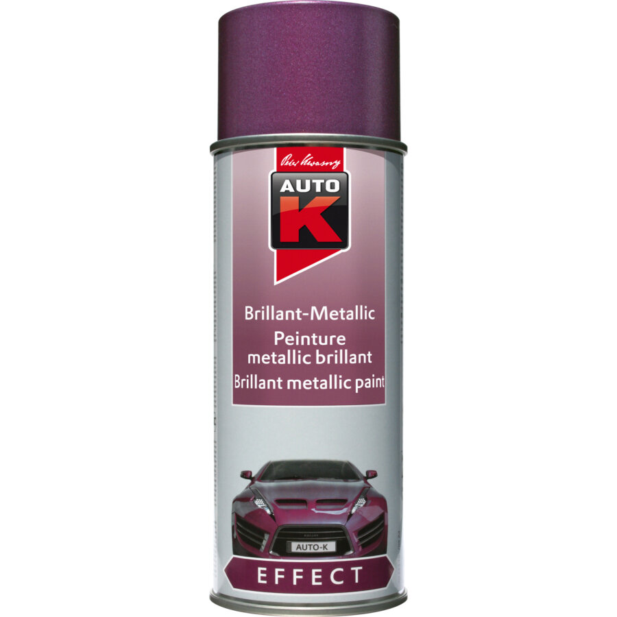 Bombe de peinture violet catal. Métal 400 ml 233111