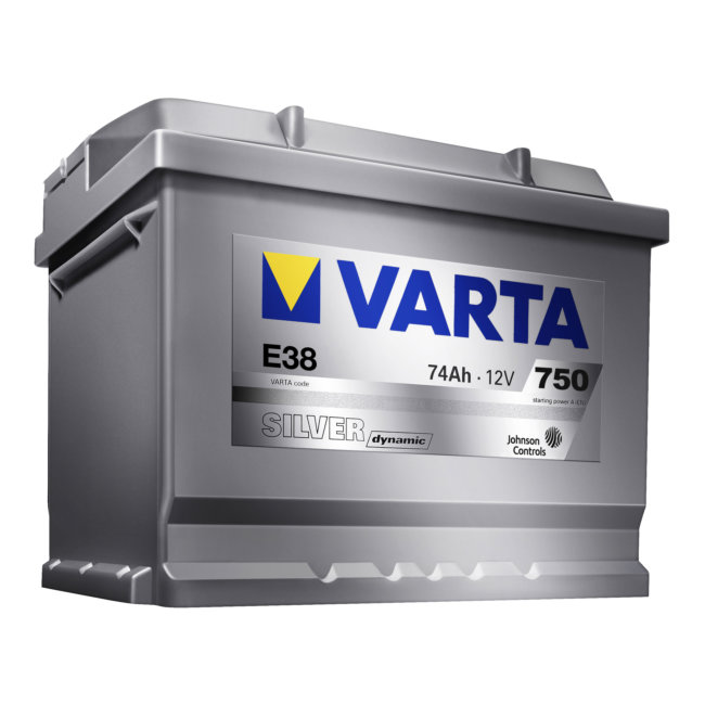 Het apparaat gids berekenen Batterij VARTA Silver Dynamic 74Ah-750A referentie E38 : Auto5.be