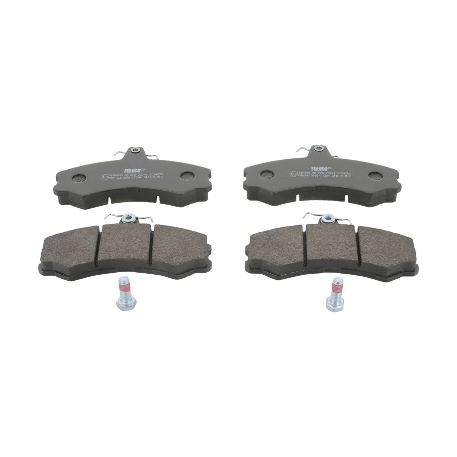 4 plaquettes de frein ferodo fdb4225