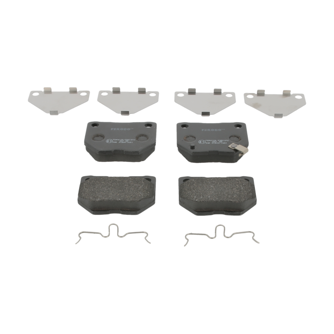 4 Plaquettes De Frein Ferodo Fdb1372