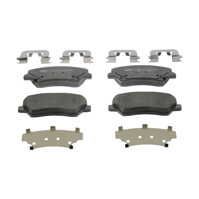 4 Plaquettes De Frein Ferodo Fdb4613