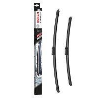 2 balais d'essuie-glace BOSCH Clearview 423V 600mm/500mm