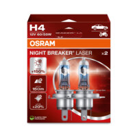 2 ampoules H4.LAS.12V OSRAM NIGHTBRK