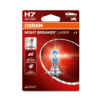 1 ampoule NIGHT BREAKER OSRAM LASER H7 12V
