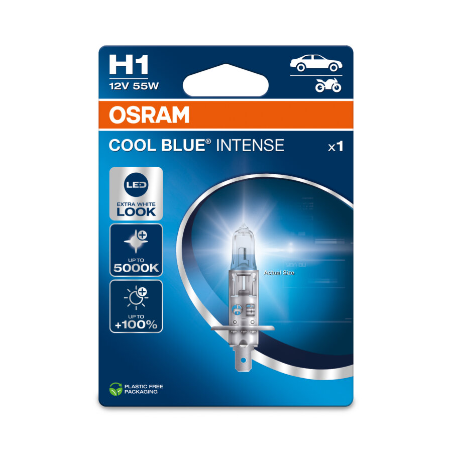 1 lamp h1 12v osram cool blue