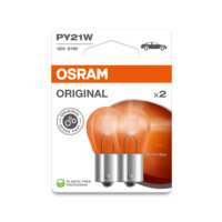 2 ampoules PY21W OSRAM ORIGINAL