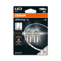 2 ampoules R10W 12V OSRAM CO.WH LED