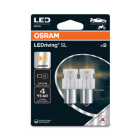 2 ampoules led OSRAM LEDriving P21W 12V 1,3W