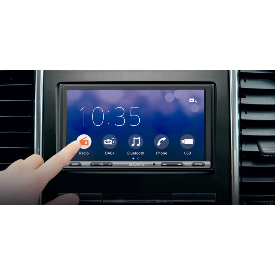 Autoradio SONY XAVAX3250 met APPLE CarPlay, ANDROID Auto en WEBLINK