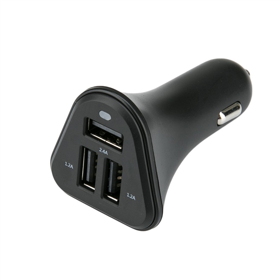 Auto Oplader met Sterrenlicht | 2 USB Poorten 18W Snel Opladen
