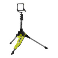 Projecteur LED RYOBI sur trépied R18TL-0