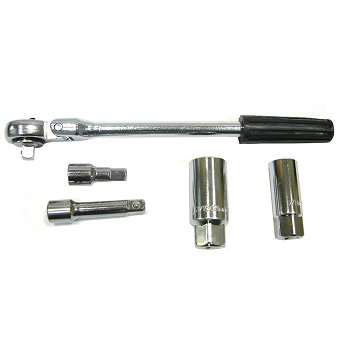 Bougieratelsleutel 16 en 21 mm (5x)