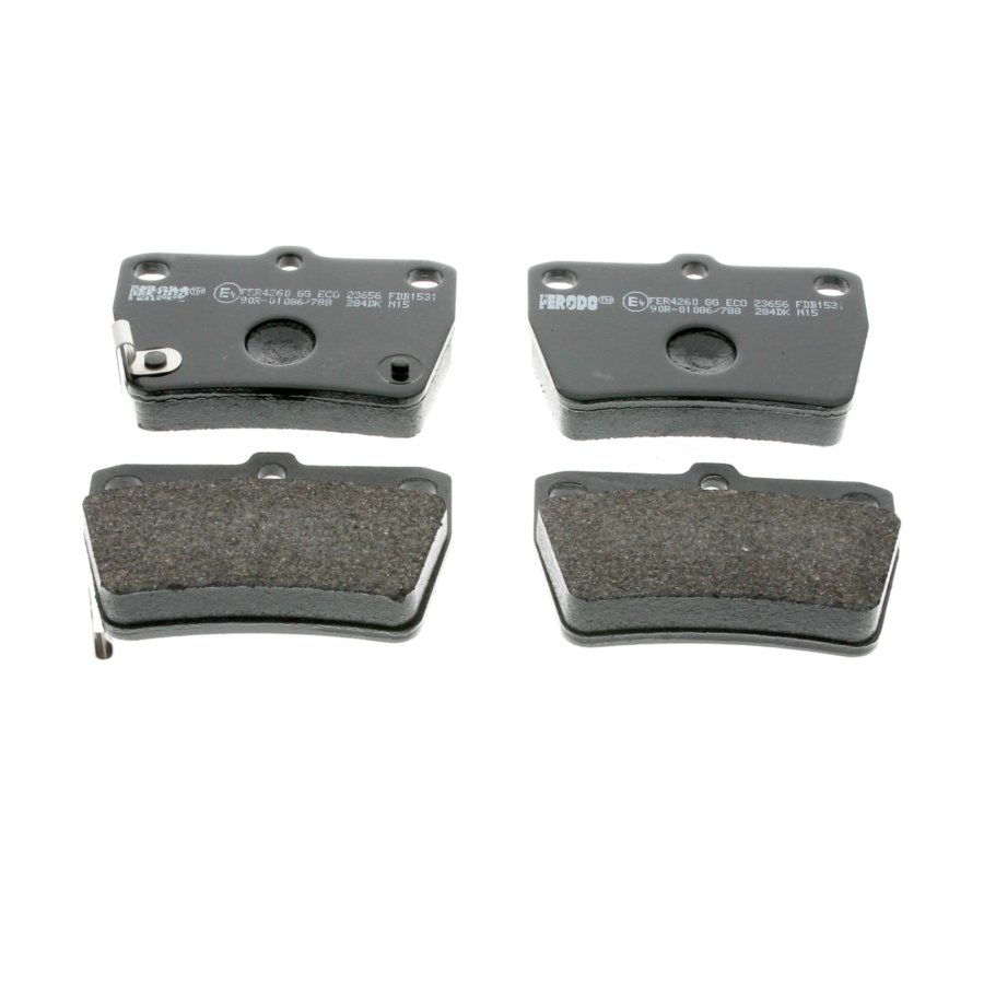 4 plaquettes de frein ferodo fdb1531