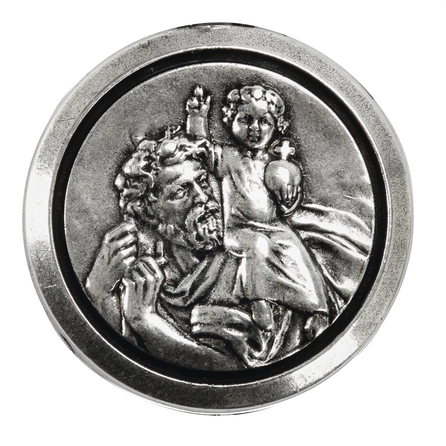 Plaque De Vélo Ancienne – Saint Christophe – Fabriquée En France – Neuf