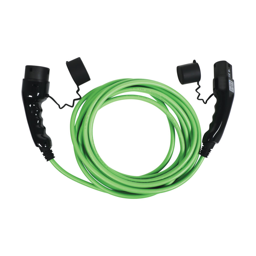 Câble de recharge BLAUPUNKT Type 2 vers Type 2 - 8m - 11 kw (triphasé 16A)  - Auto5