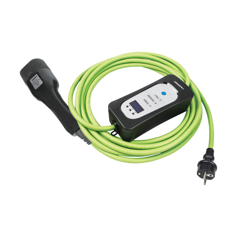 Chargeur électrique portable BLAUPUNKT Type 2 vers Prise domestique - 8m -  3,7 kw (monophasé 16A) - Auto5