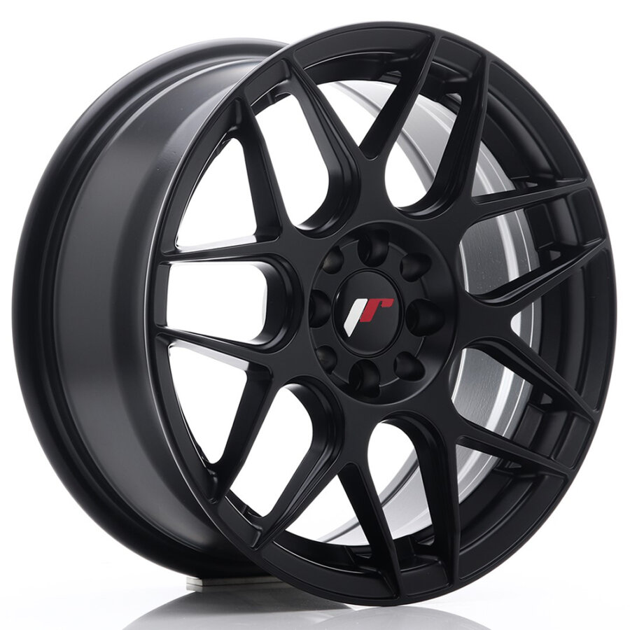 Aluminium velg japan racing jr18 8x17 4x100 et35 matzwart