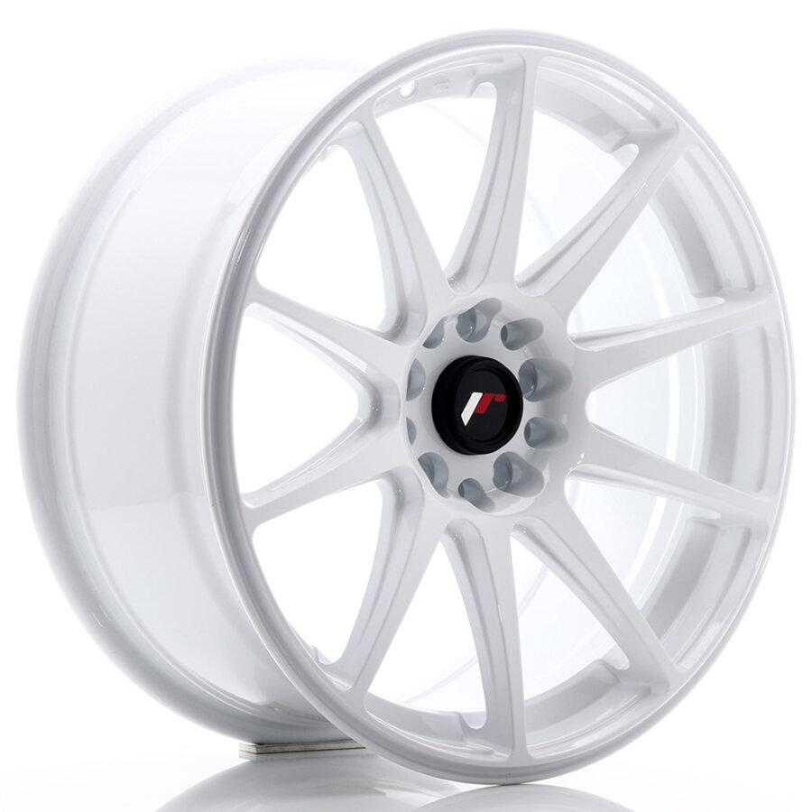 Jante alu japan racing jr11 8.5x18 5x114.3 et30 blanc