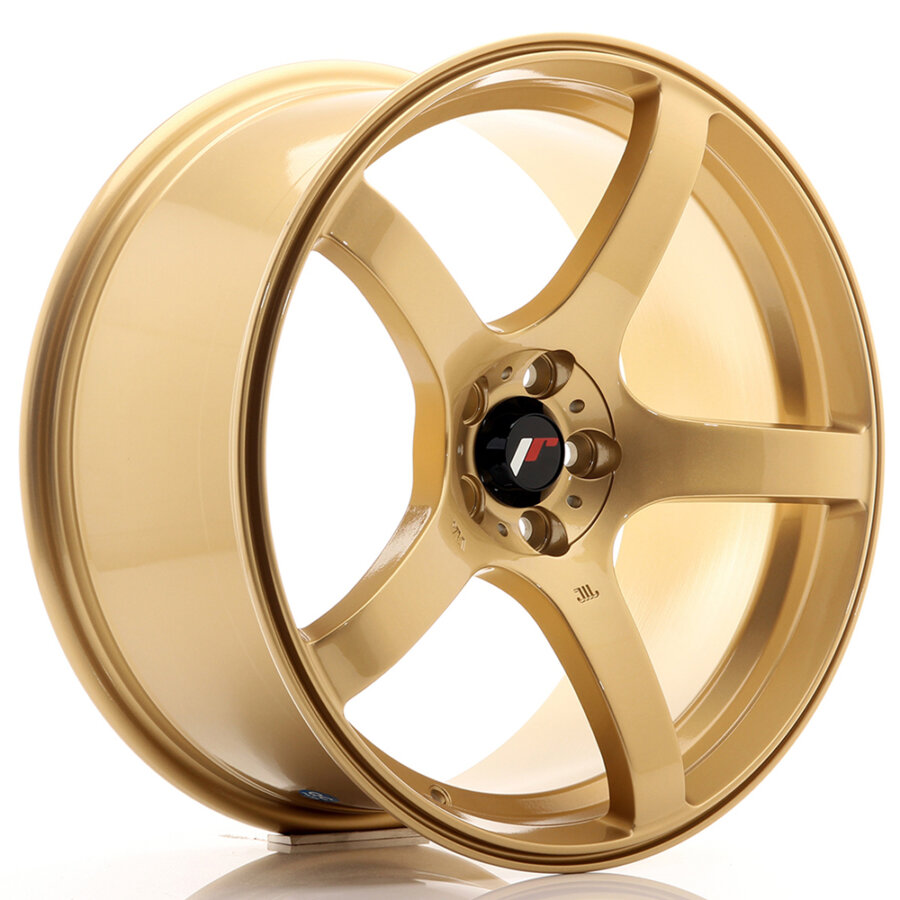 Aluminium velg japan racing jr32 8.5x18 5x100 et38 goud