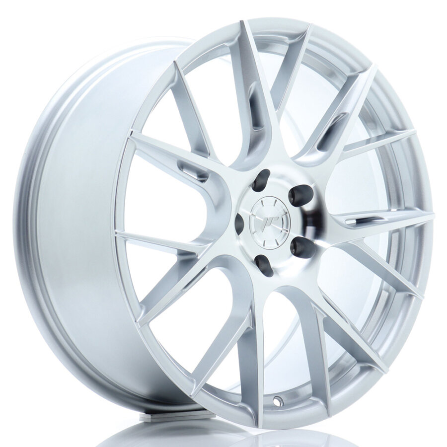 Aluminium velg japan racing jr42 9.5x19 5x112 et42 zilver