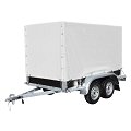Verhoogd dekzeil aanhangwagen BW2