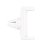 Support grille compact universel pour smartphone blanc TNB 