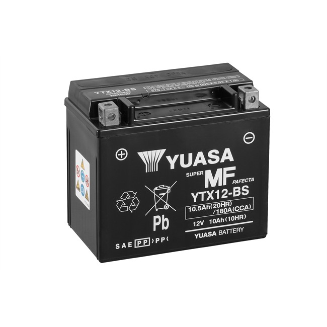 Batterie Moto Yuasa Ytx12 Bs Auto5 Be