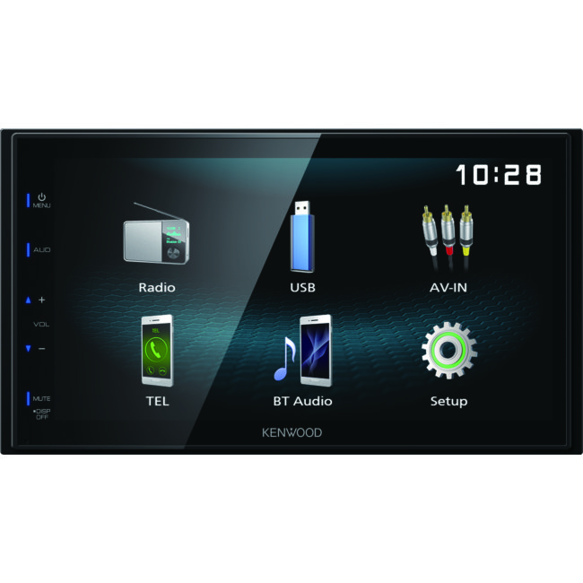 tv station Tablet Pasen Autoradio KENWOOD DMX120BT : Auto5.be