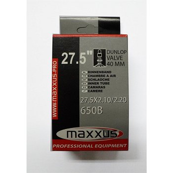 Chambre &agrave; air v&eacute;lo 27.5x1.95 (50/57-584) MAXXUS valve Dunlop 40 mm