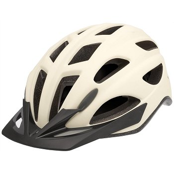 Fietshelm voor volwassenen POLISPORT City'Go Creme mat maat L