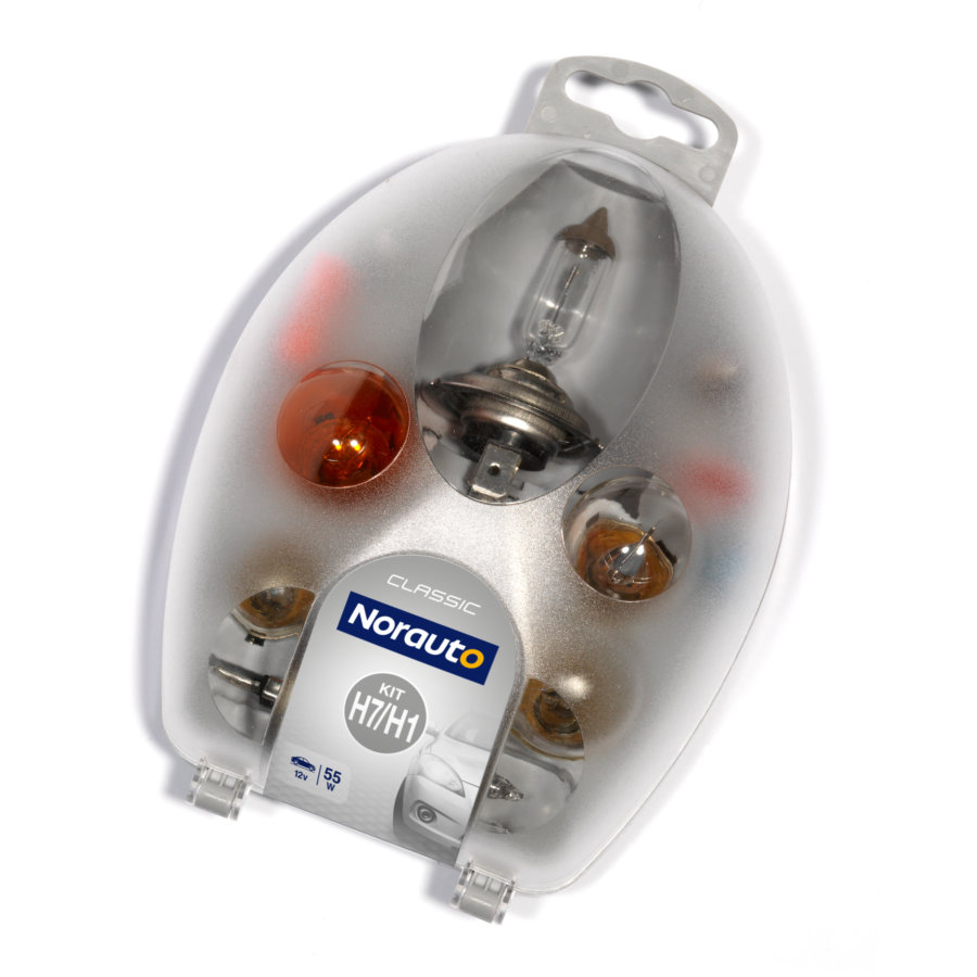 Coffret ampoules H1/H7 NORAUTO Auto5.be