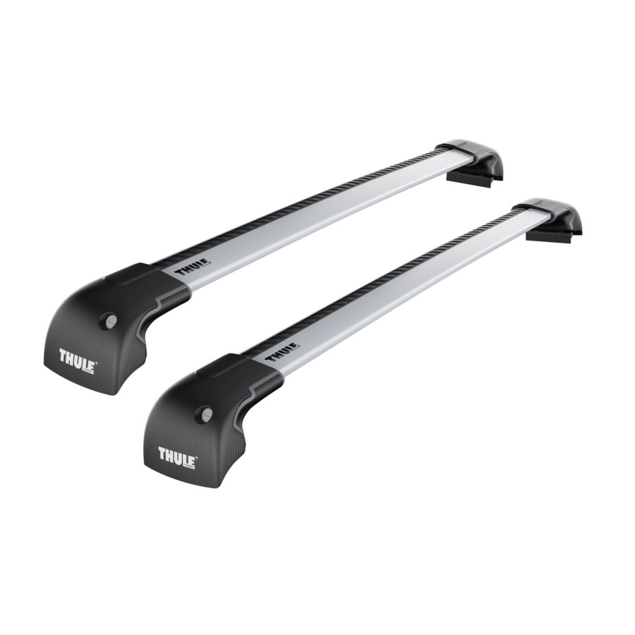 2 aerodynamische dakdragers THULE Wingbar Edge 9595 in aluminium