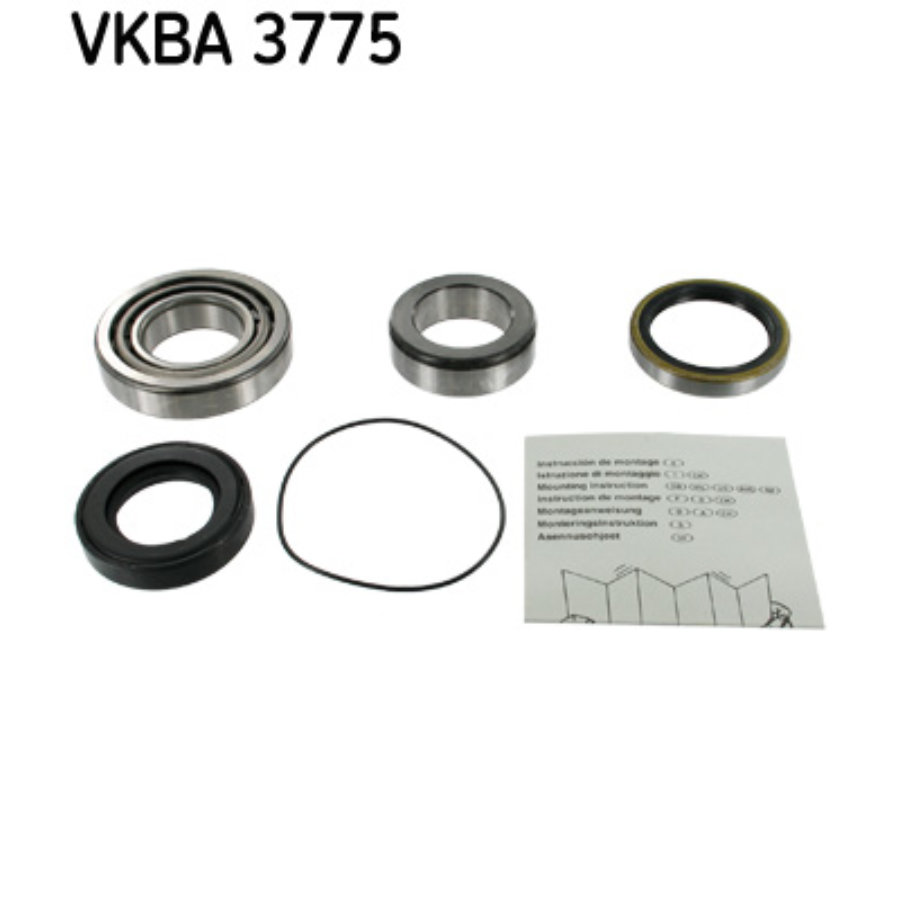 Set wiellagers achteraan skf vkba3775