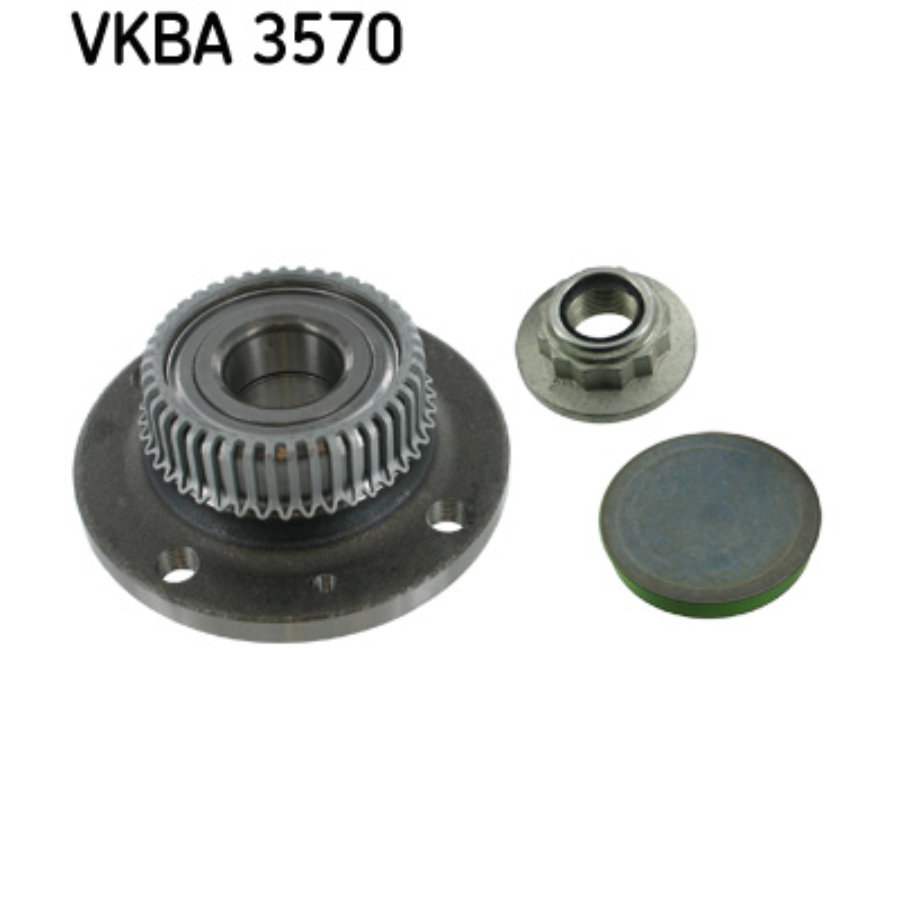 Kit roulement de roue arrière skf vkba3570