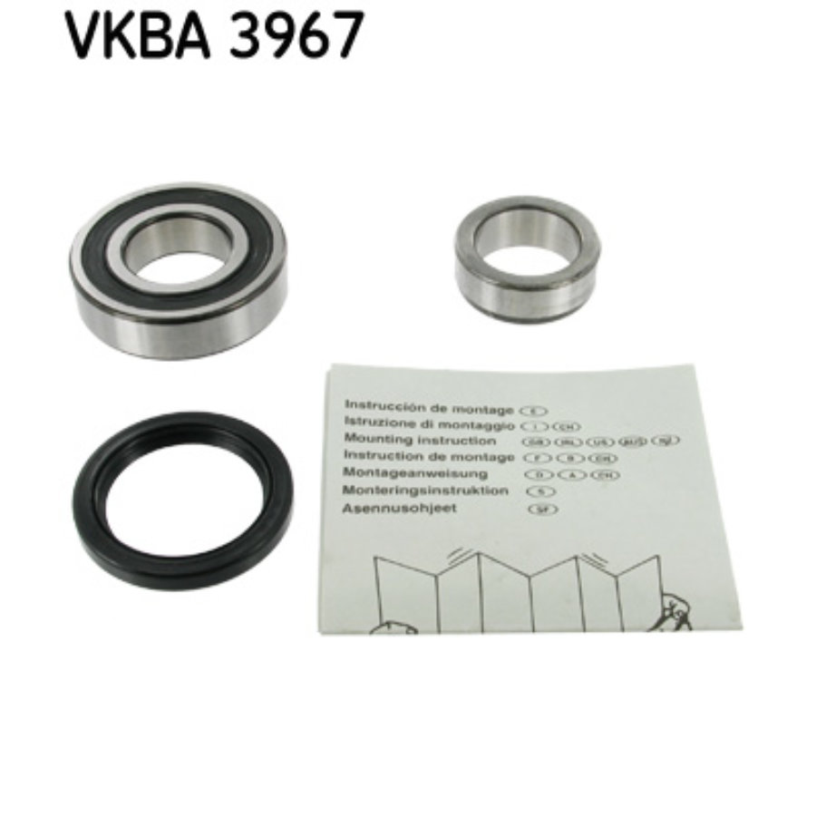SKF VKBA 3567 Radlagersatz Hinten für Audi A1 Seat Ibiza Skoda Fabia VW SKF VKBA 3567 Radlagersatz Hinten für Audi A1 Seat Ibiza Skoda Fabia VW
