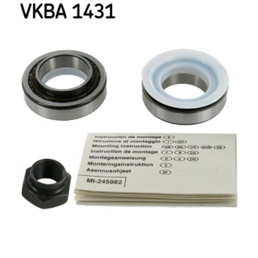 Roulement avant skf vkba1431 pour fiesta-escort