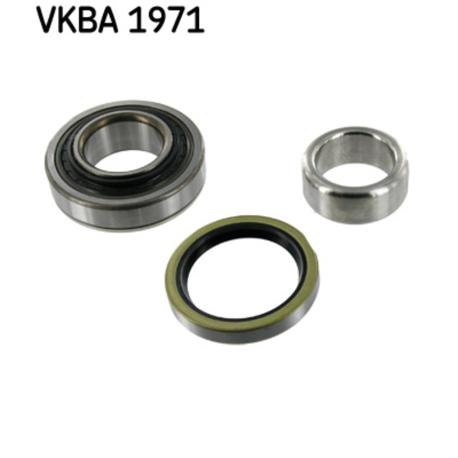 Set wiellagers achteraan skf vkba1971