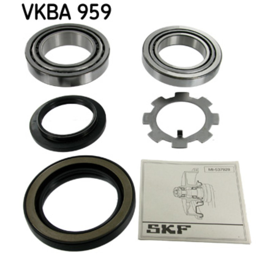 Kit roulement de roue arrière skf vkba959