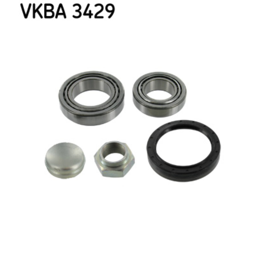 Set wiellagers achteraan skf vkba3429