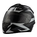 Casque int&eacute;gral RIDE 701 Trox noir et blanc Taille L