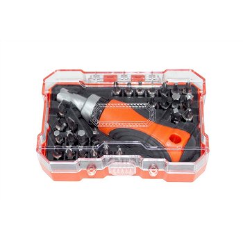 Coffret embouts carr&eacute; 1/4'' 27 pi&egrave;ces