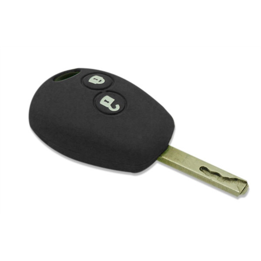 Acheter Étui porte-clé de voiture en Silicone à 2 boutons, housse de  Protection pour clé de voiture Toyota