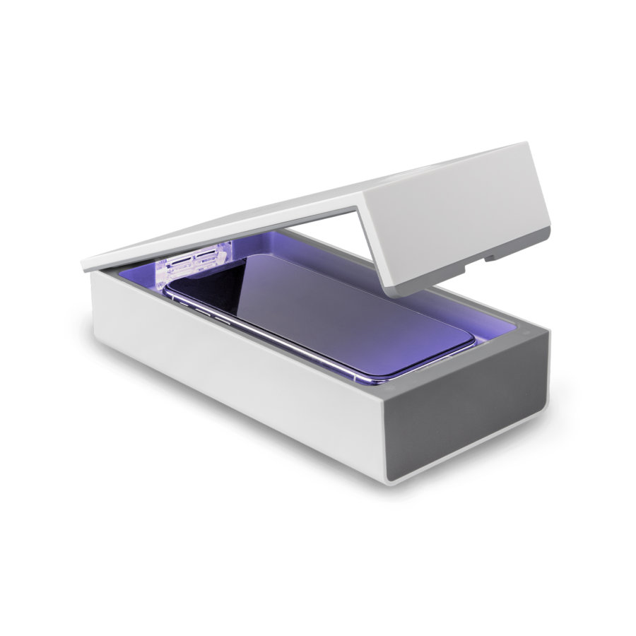 LEXIBOOK Stérilisateur UV Boîte - Désinfecteur Masques, Smartphones, Clés Et Objets Quotidiens En 5 Minutes