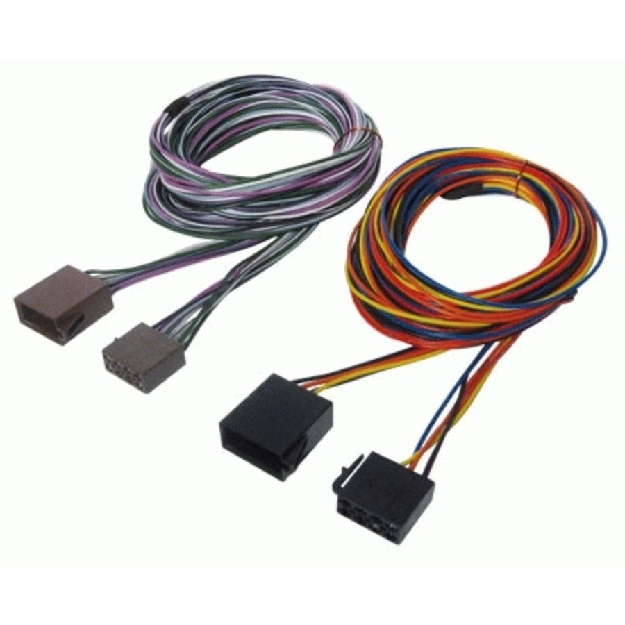 Phonocar autoradiokabel met iso-voeding en luidsprekerconnector ref. 04635