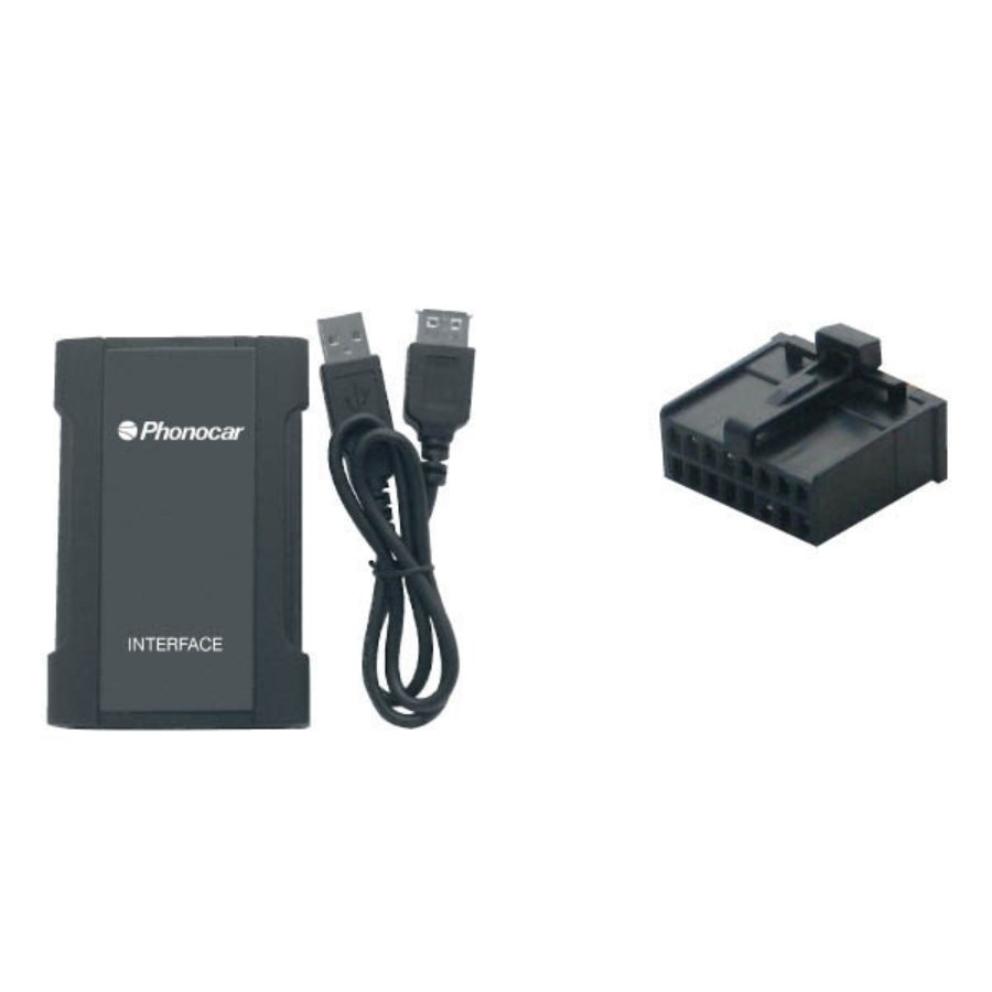 Phonocar mazda-compatibele cd-wisselaar aansluiting usb - sd/card - mp3 - ipod - iphone audio interface ref. 05890