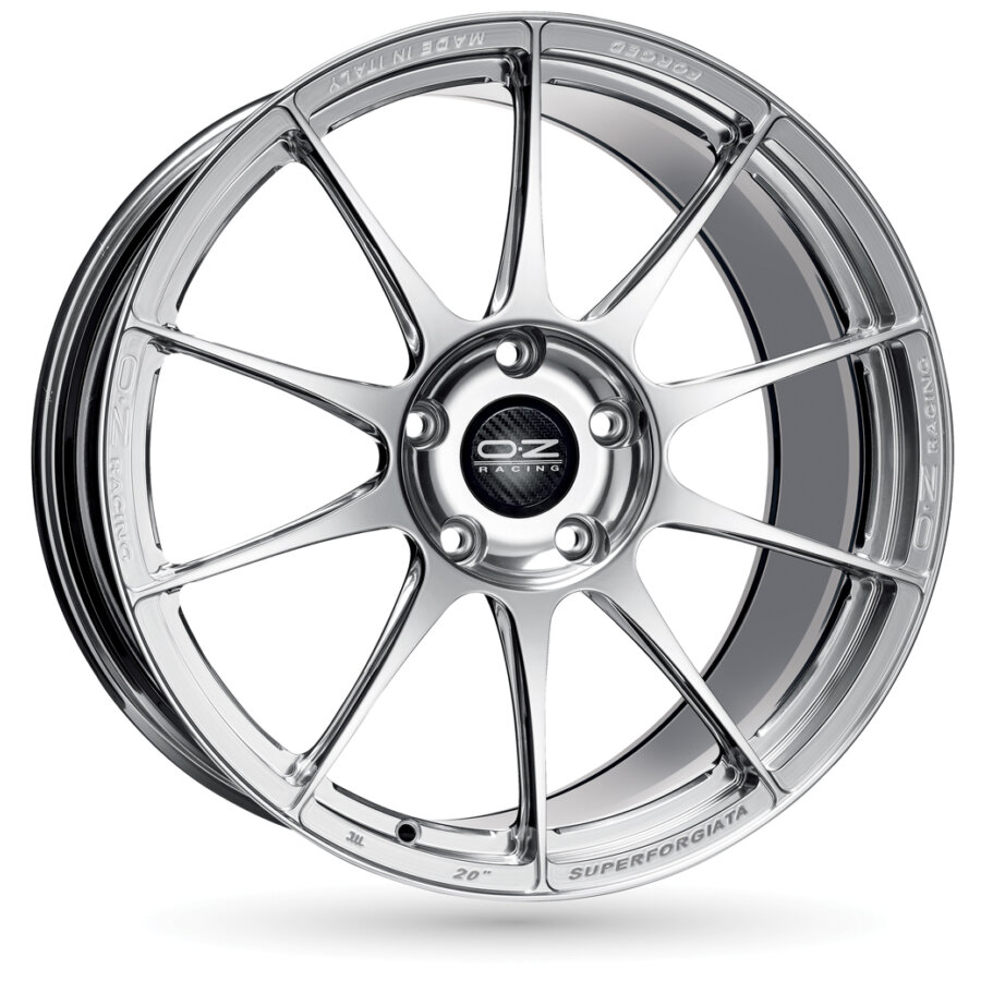 Aluminium velg oz superforgiata 8.5x19 5x130 et53 gepolijst