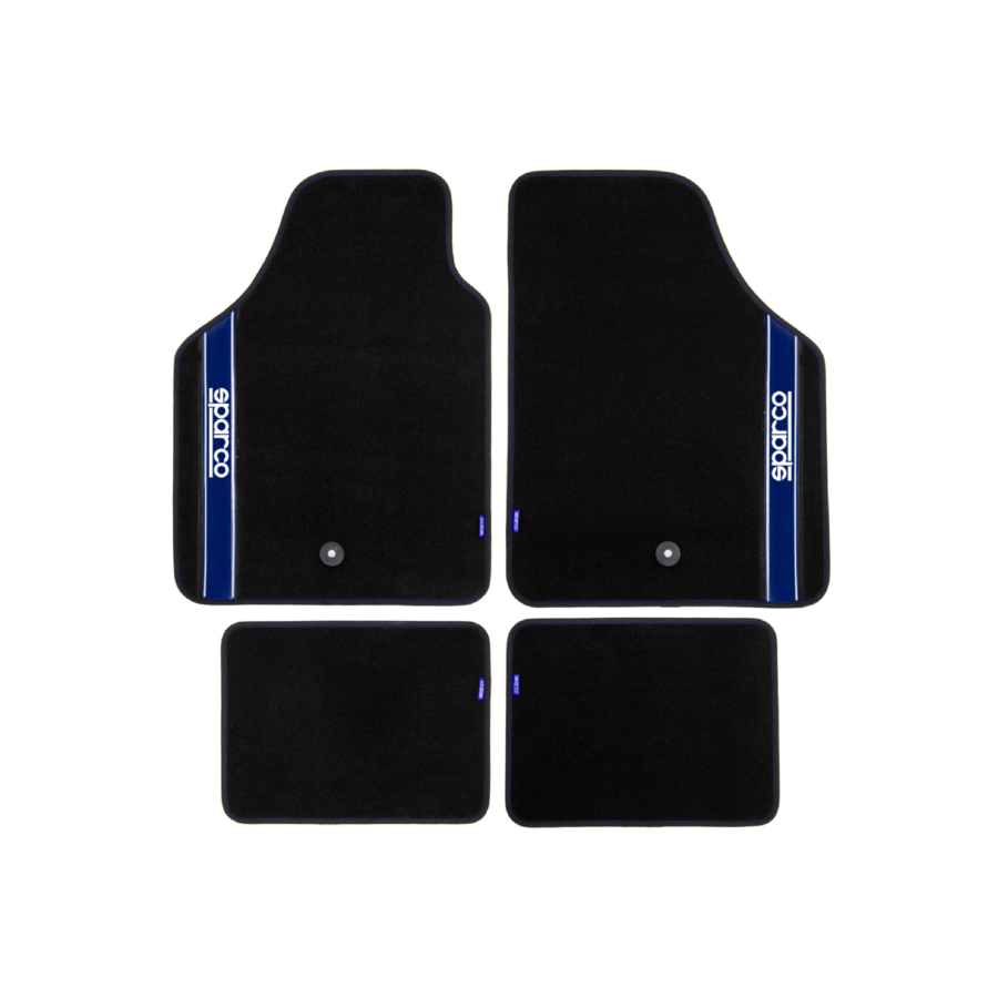 Auto Sitzbezüge - 4er Set in Blau/Schwarz - von Sparco Auto Sitzbezüge - 4er Set in Blau/Schwarz - von Sparco