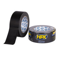 Ruban adhésif textile protecteur noir 19 mm x 10 m HPX - Auto5
