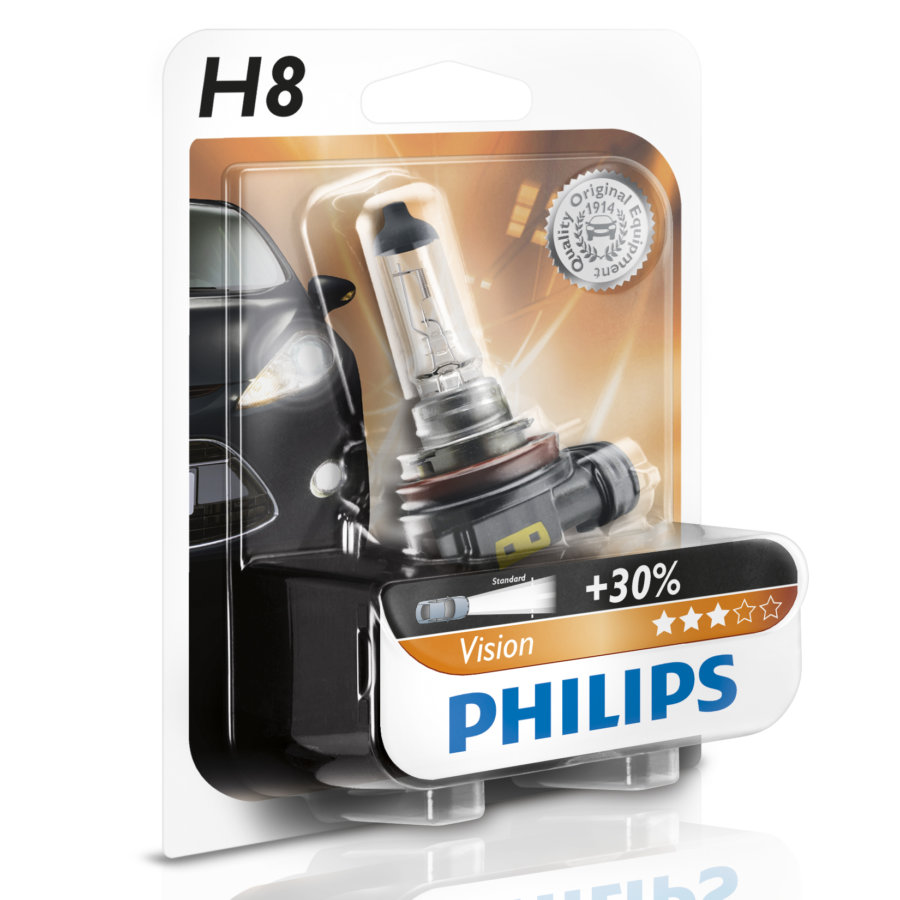 Ampoule Halogène Philips H8 - EuroBikes